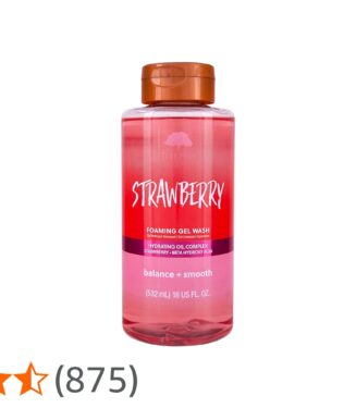 P2147 TREE HUT  STRAWBERRY FOAMING GEL WASH - GEL DE DUCHA