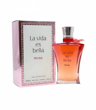 C0336 FW LA VIDA ES BELLA ROSE EDP 100ML