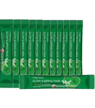 CO541 PUREDERM GLOW SLEEPING MASK CICA ( mascarilla Glow cica para usar al dormir con acido hialuronico) 1