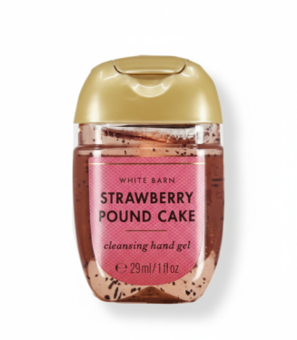 C0493 BBW SOAPS &SANITIZERS MINI SANITIZER STRAWBERRY POUND CAKE 29 ML.