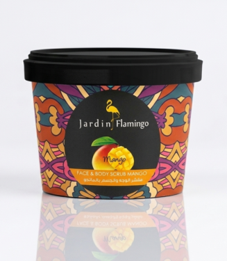 P2105 FLAMINGO FACE AND BODY SCRUB MANGO 400 G