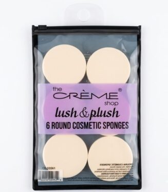 C0562 THE CREME LUSH&PLUSH ESPONJAS DE MAQUILLAJE 6 ESPONJAS